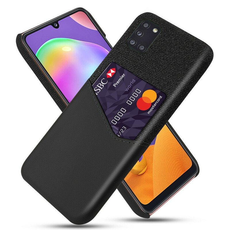 Kuori Samsung Galaxy A31 Ksq-korttikotelo