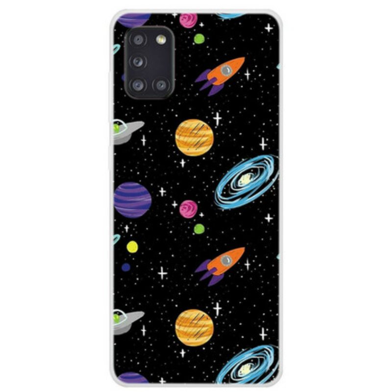Kuori Samsung Galaxy A31 Planeetta Galaxy