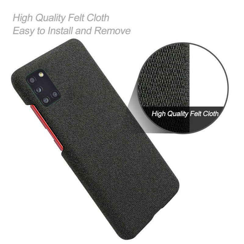 Kuori Samsung Galaxy A31 Texture Fabric Ksq
