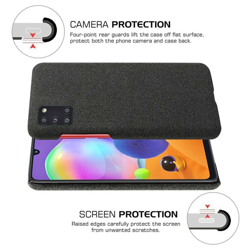 Kuori Samsung Galaxy A31 Texture Fabric Ksq