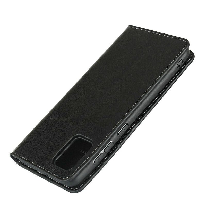 Puhelinkuoret Samsung Galaxy A31 Kotelot Flip Aito Nahka