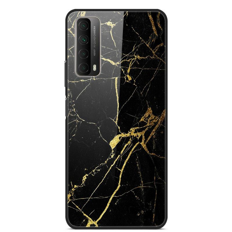 Case Huawei P Smart 2021 Supreme Marble Karkaistu Lasi
