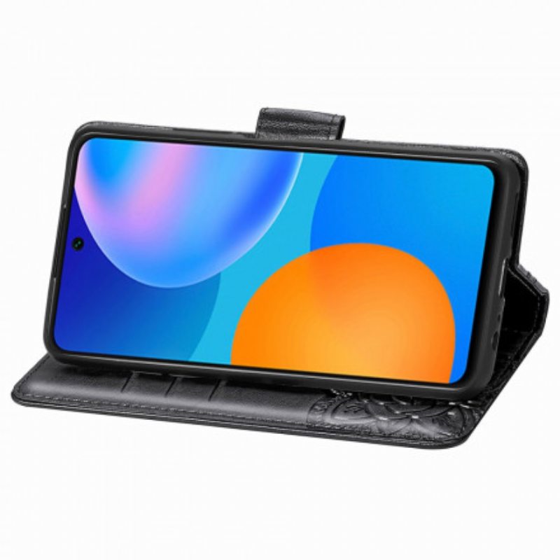Flip Case Huawei P Smart 2021 Puolikkaat Perhoset