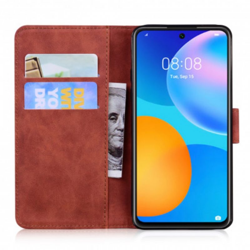 Kotelot Huawei P Smart 2021 Tiger-kasvoprintti