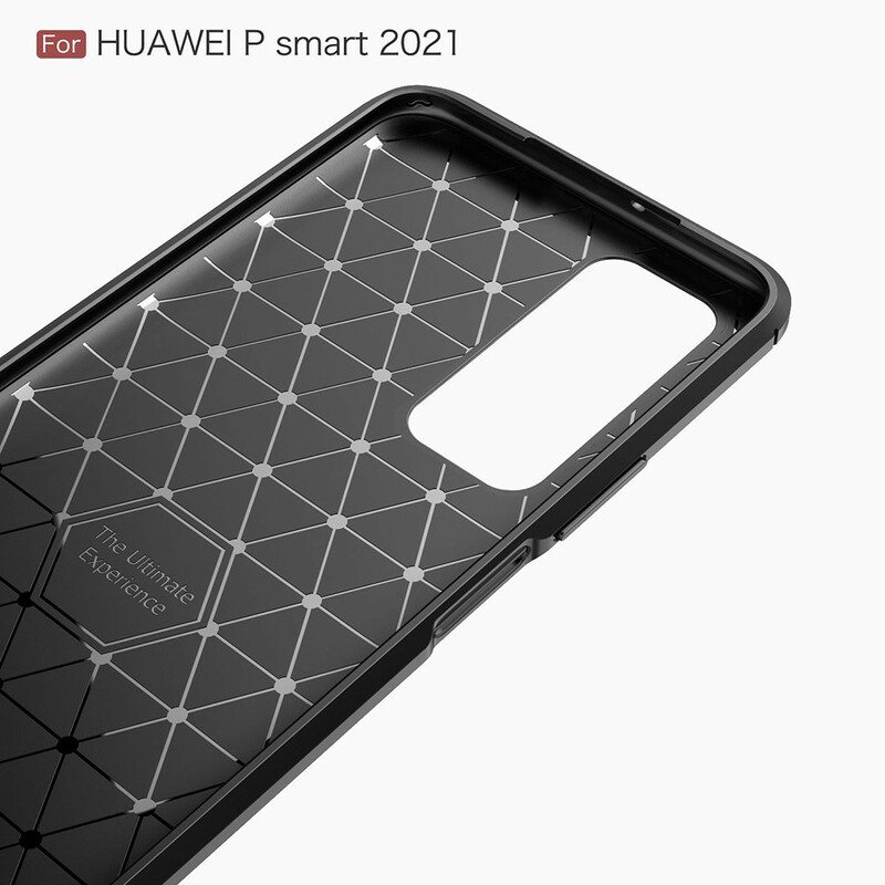 Kuori Huawei P Smart 2021 Harjattua Hiilikuitua