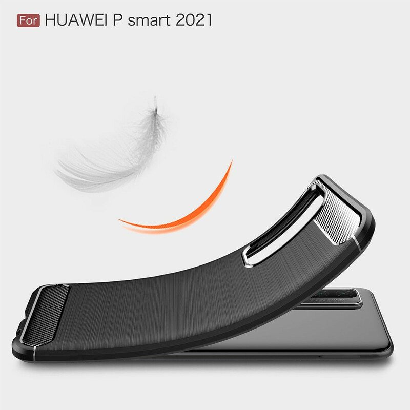 Kuori Huawei P Smart 2021 Harjattua Hiilikuitua