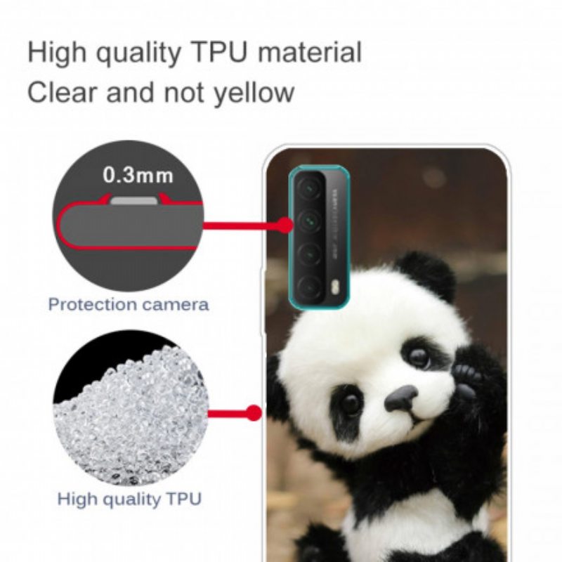 Kuori Huawei P Smart 2021 Joustava Panda