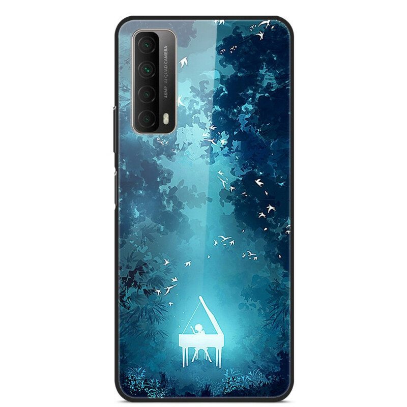 Kuori Huawei P Smart 2021 Karkaistu Lasipiano Yössä