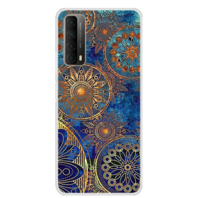 Kuori Huawei P Smart 2021 Kultaiset Mandalat