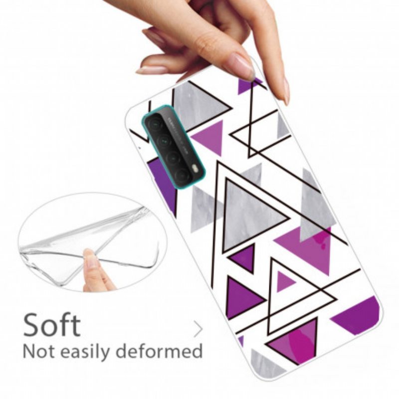 Kuori Huawei P Smart 2021 Marmorikolmiot