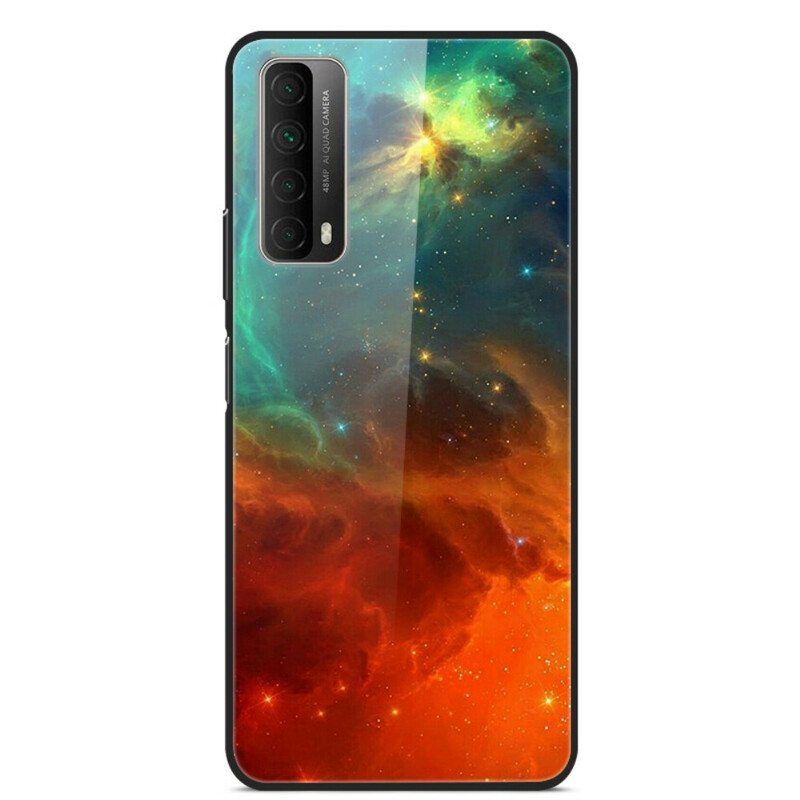 Kuori Huawei P Smart 2021 Punainen Ja Vihreä Taivas