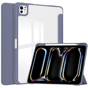 iPad Pro 13 (2025) Keinonahkainen Läpinäkyvä Kotelo