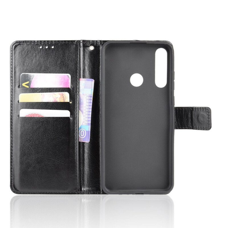 Kotelot Huawei Y6p Näyttävä Keinonahka