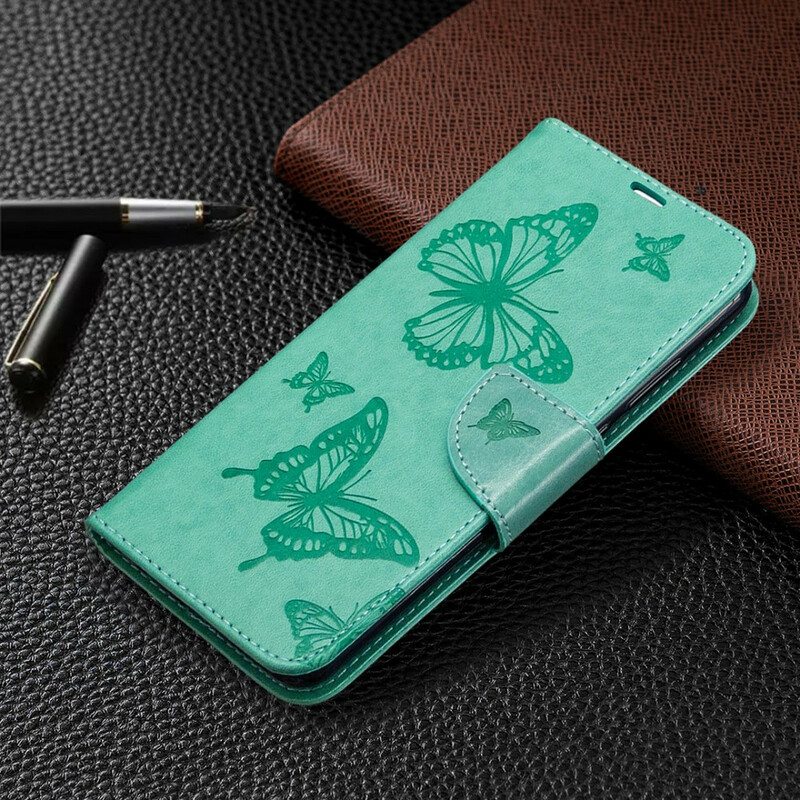 Kotelot Huawei Y6p Perhoset Ja Vino Läppä