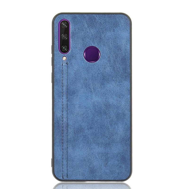 Kuori Huawei Y6p Couture-nahkaefekti