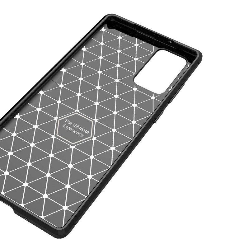 Case Samsung Galaxy Note 20 Joustava Hiilikuiturakenne