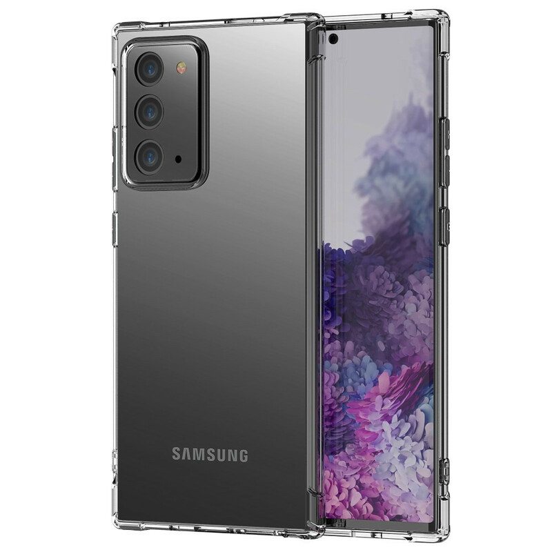 Kuori Samsung Galaxy Note 20 Läpinäkyvä Leeu-tyynysuoja