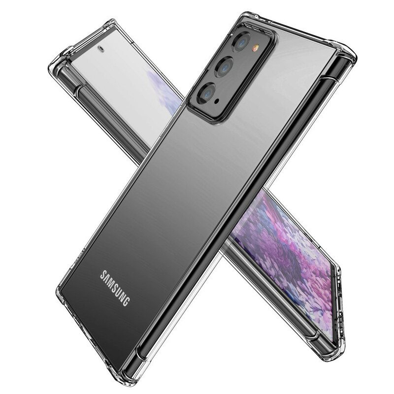 Kuori Samsung Galaxy Note 20 Läpinäkyvä Leeu-tyynysuoja