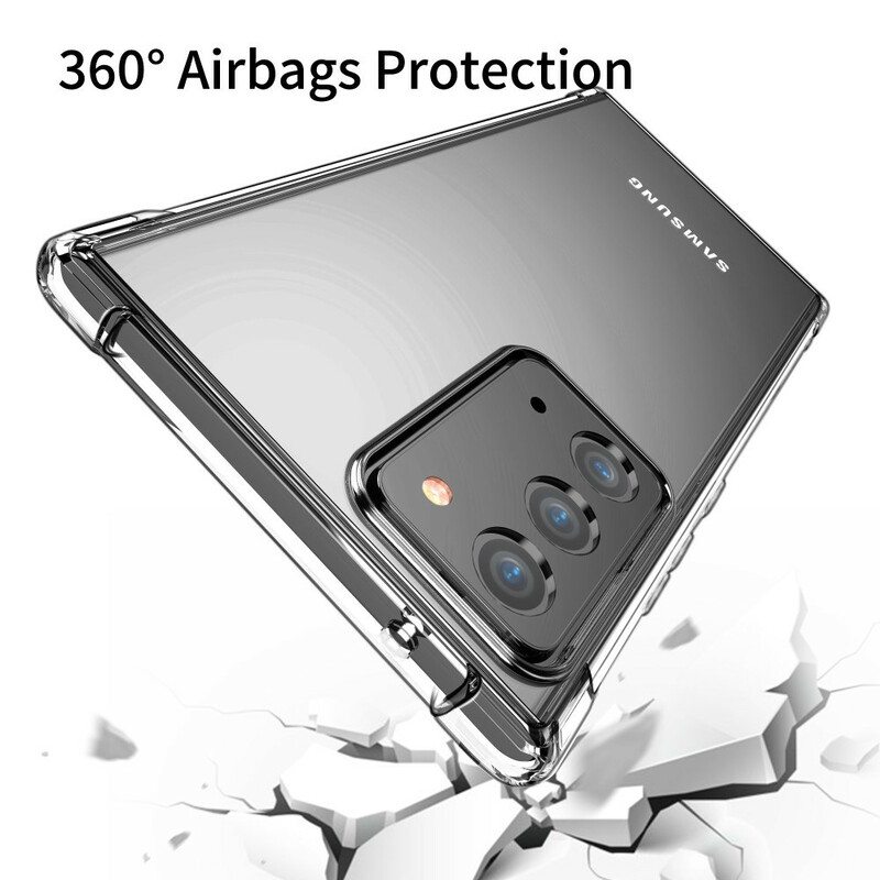 Kuori Samsung Galaxy Note 20 Läpinäkyvä Leeu-tyynysuoja