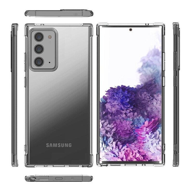 Kuori Samsung Galaxy Note 20 Läpinäkyvä Leeu-tyynysuoja