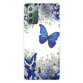 Kuori Samsung Galaxy Note 20 Perhosia