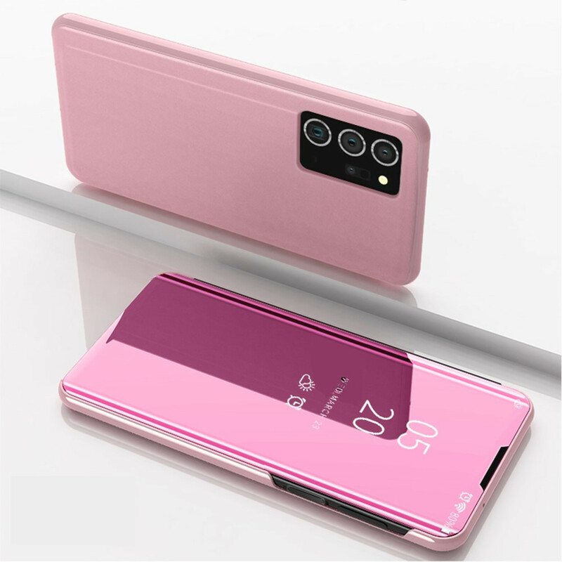 Puhelinkuoret Samsung Galaxy Note 20 Peili Ja Keinonahka