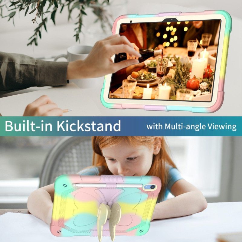 Case iPad 10.9" (2022) Ultra Resistant Ja Butterfly Olkahihna