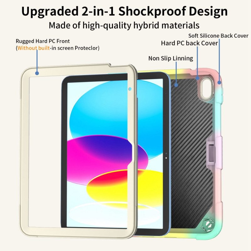 Case iPad 10.9" (2022) Ultra Resistant Ja Butterfly Olkahihna