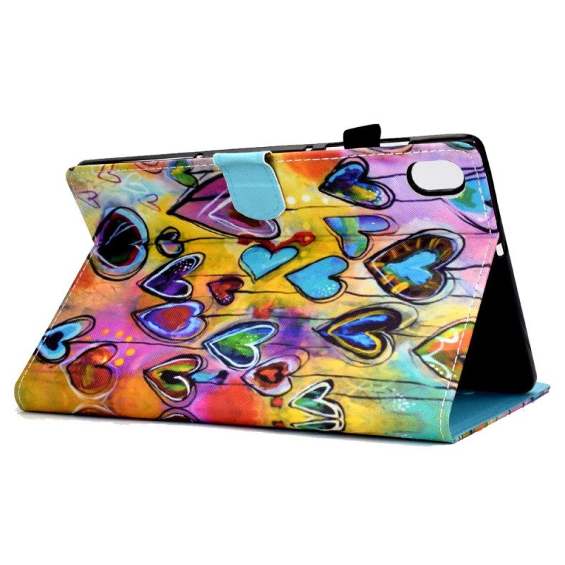 Flip Case iPad 10.9" (2022) Vain Sydämet