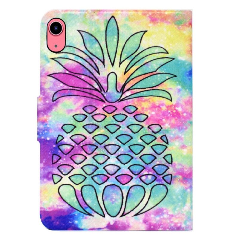 Kotelot iPad 10.9" (2022) Graafinen Ananas