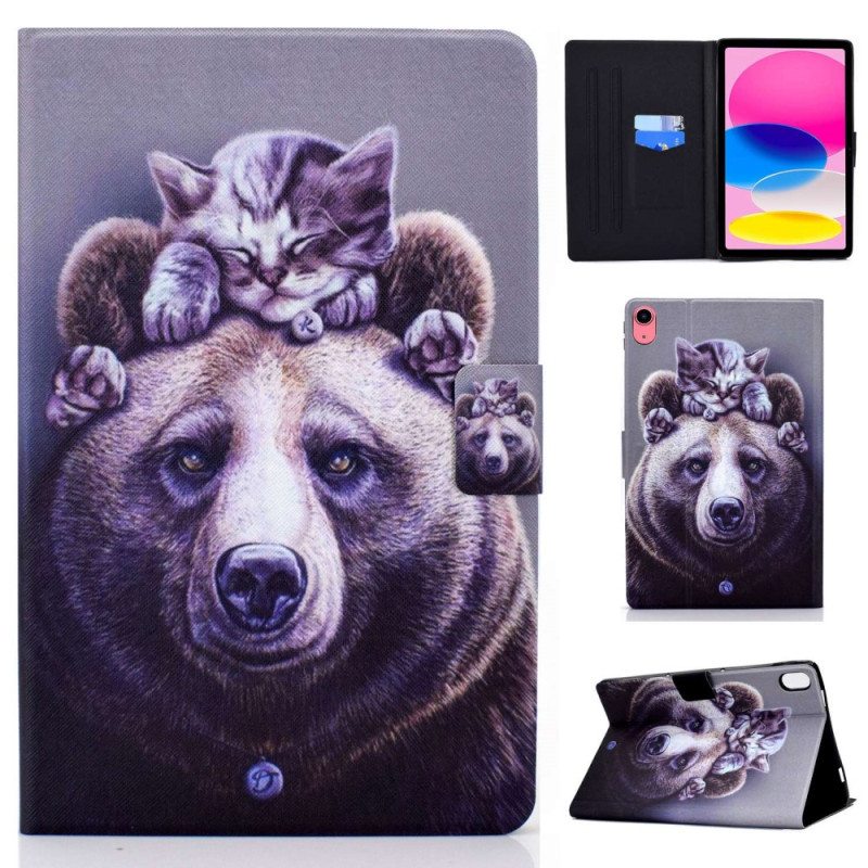 Kotelot iPad 10.9" (2022) Kissa Ja Karhu