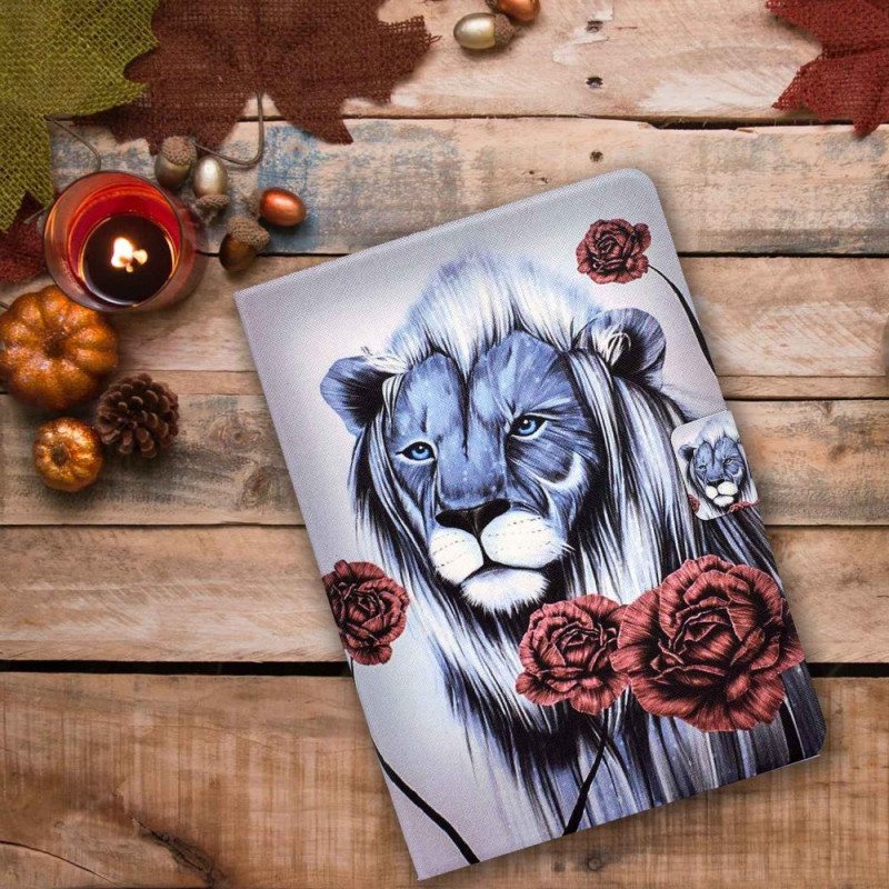 Kotelot iPad 10.9" (2022) Leo Ja Ruusut
