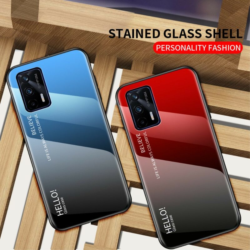 Kuori Realme GT 5G Karkaistu Lasi Hello