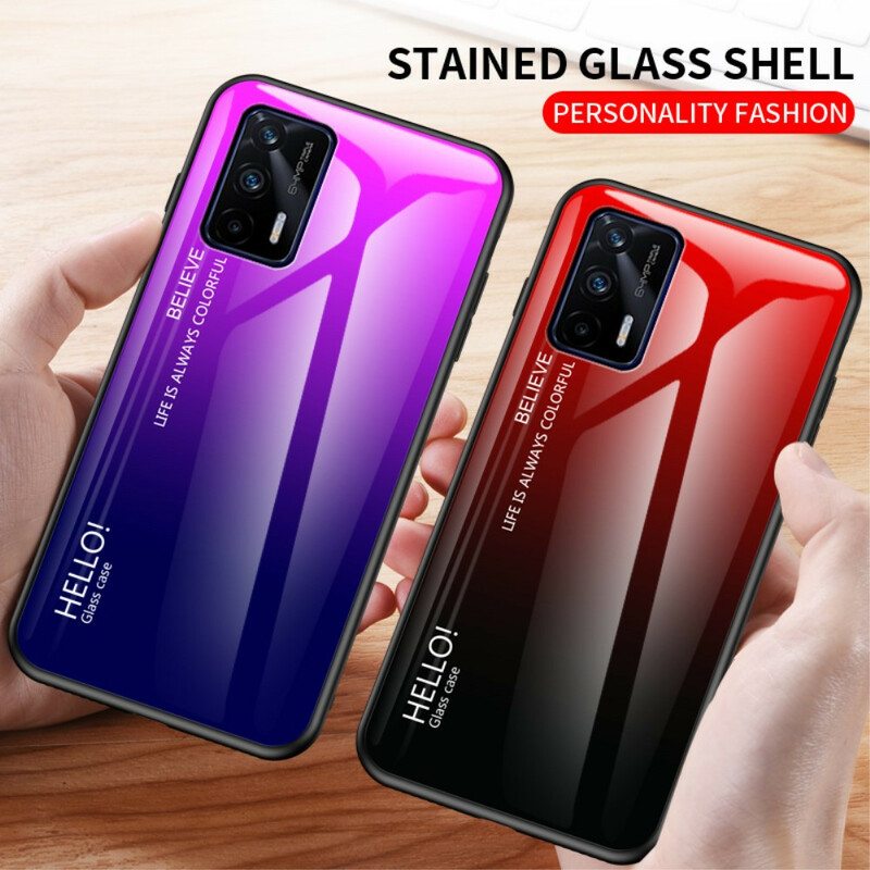 Kuori Realme GT 5G Karkaistu Lasi Hello