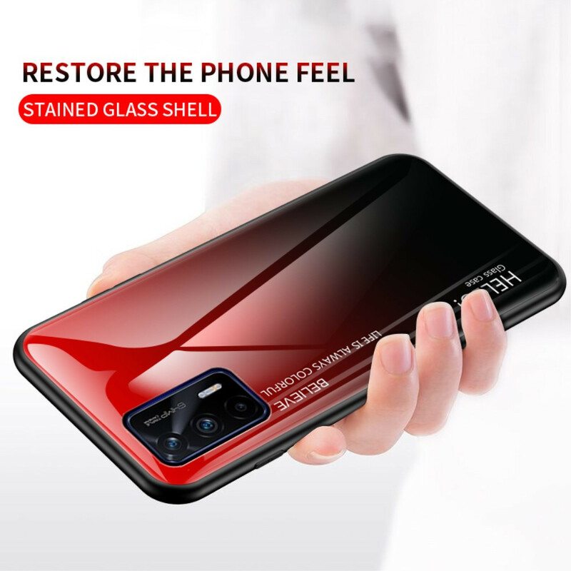 Kuori Realme GT 5G Karkaistu Lasi Hello