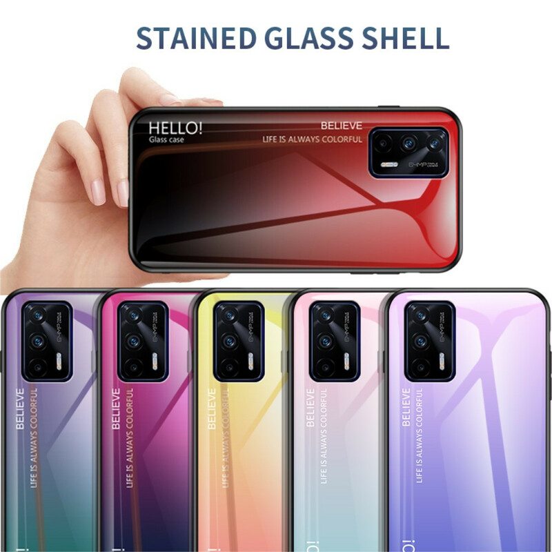 Kuori Realme GT 5G Karkaistu Lasi Hello