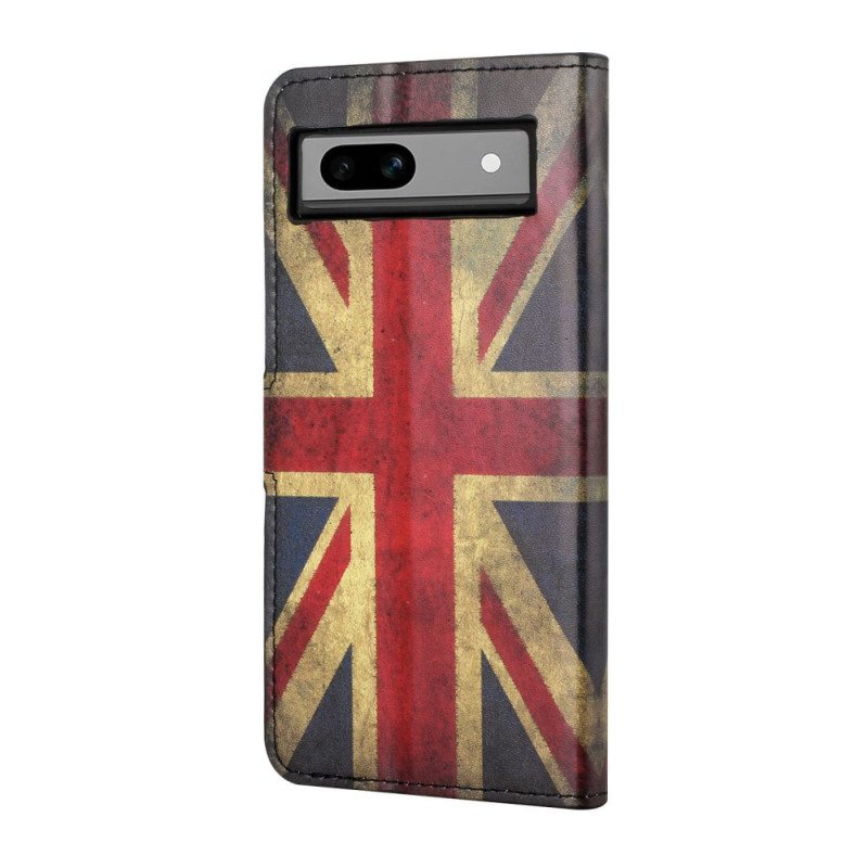 Kotelot Google Pixel 8a Englannin Lippu