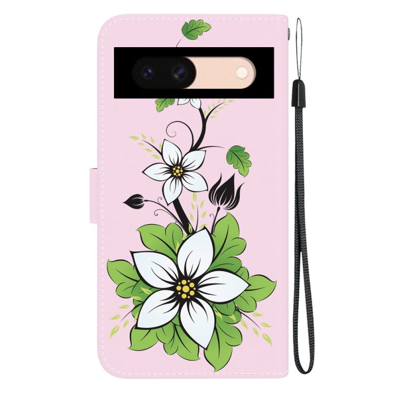 Kuoret Google Pixel 8a Lilja Hihnassa