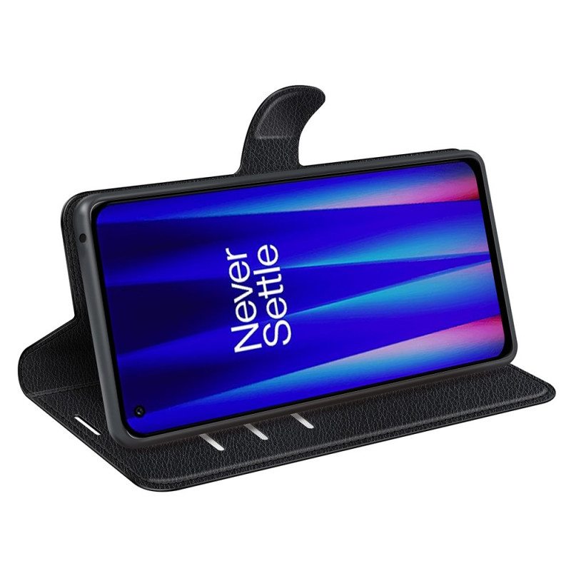 Kotelot OnePlus Nord CE 2 5G Litsi Tekonahkaa