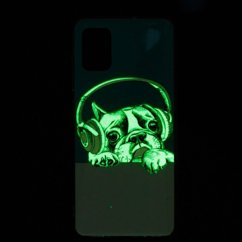 Case Xiaomi Mi 11 Lite 4G / 5G / 5G NE Fluoresoiva Koira