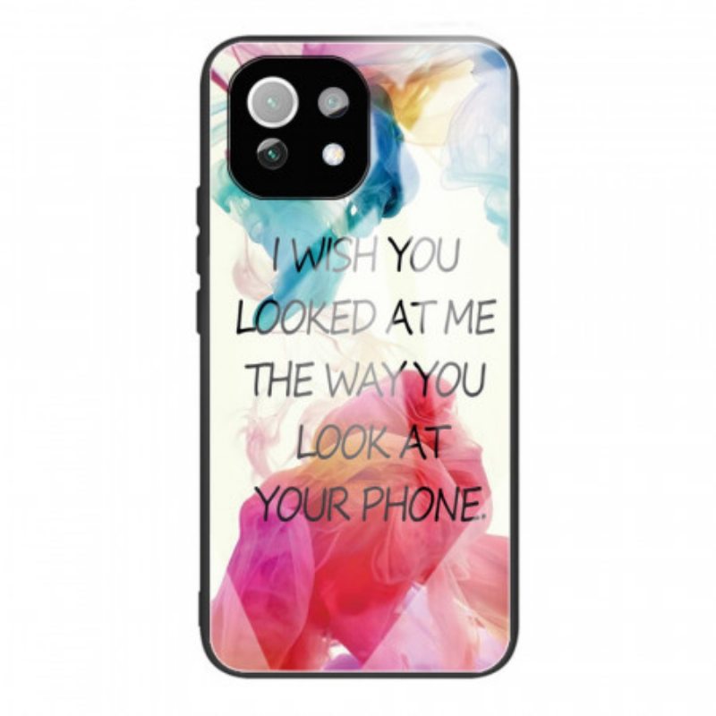 Case Xiaomi Mi 11 Lite 4G / 5G / 5G NE Karkaistu Lasi Toivon