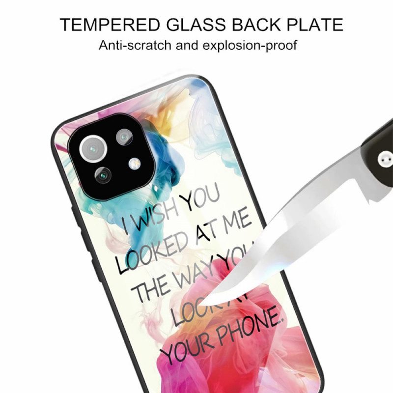 Case Xiaomi Mi 11 Lite 4G / 5G / 5G NE Karkaistu Lasi Toivon