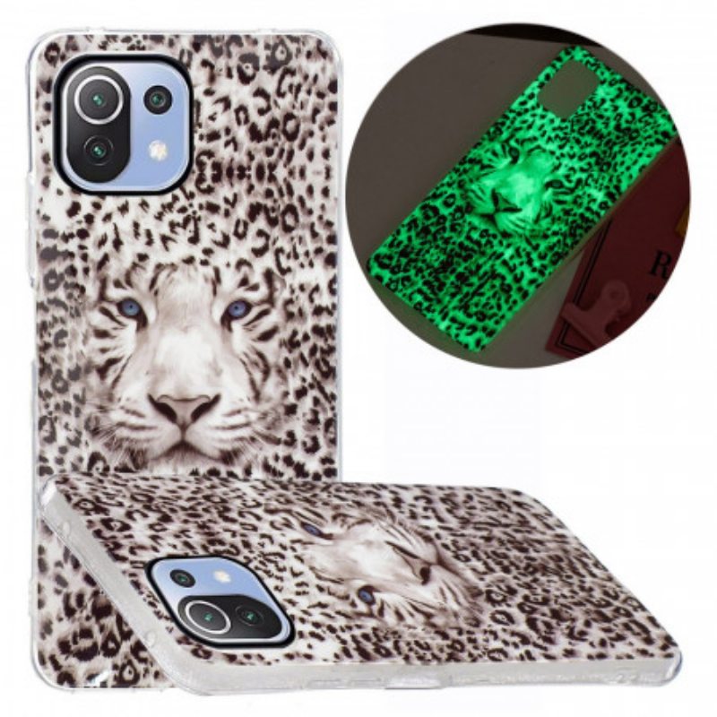 Case Xiaomi Mi 11 Lite 4G / 5G / 5G NE Leopardi Loisteputki
