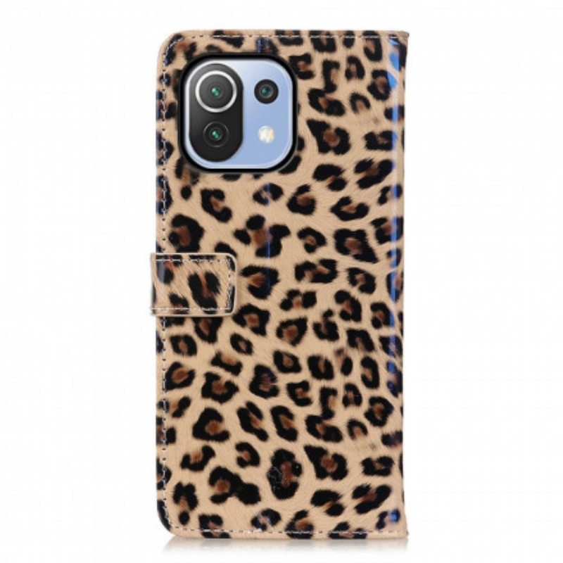 Kotelot Xiaomi Mi 11 Lite 4G / 5G / 5G NE Leopardi