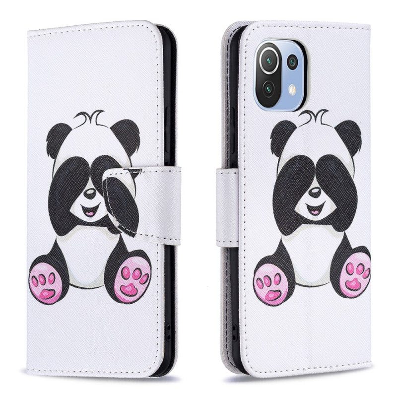 Kotelot Xiaomi Mi 11 Lite 4G / 5G / 5G NE Panda Hauskaa