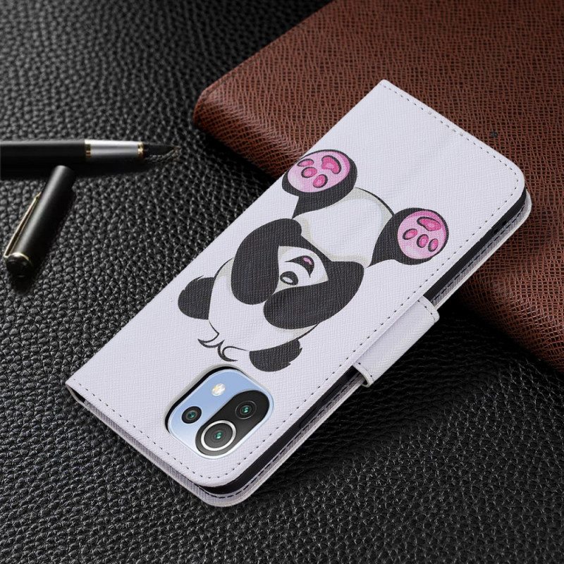 Kotelot Xiaomi Mi 11 Lite 4G / 5G / 5G NE Panda Hauskaa
