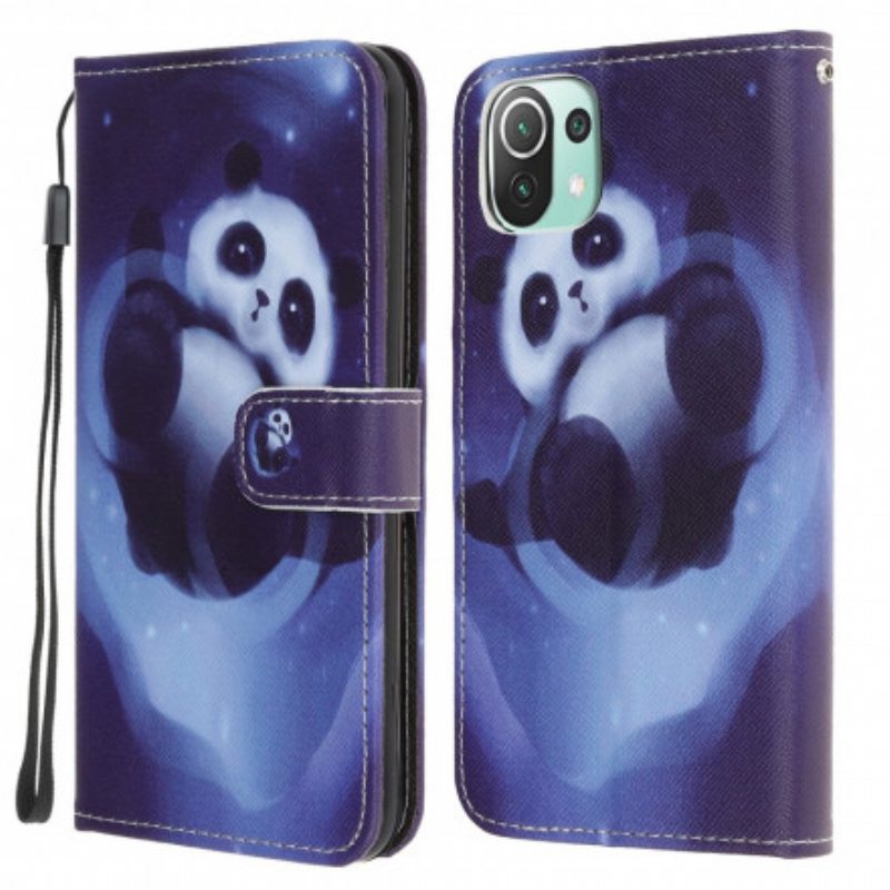 Kotelot Xiaomi Mi 11 Lite 4G / 5G / 5G NE Panda Space