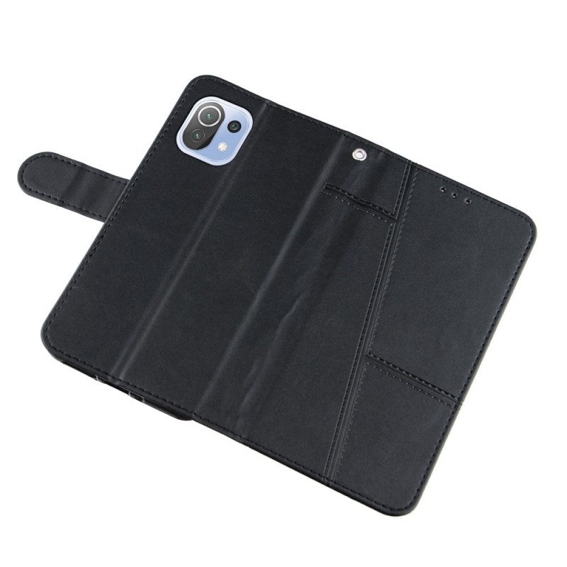 Kotelot Xiaomi Mi 11 Lite 4G / 5G / 5G NE Suojaketju Kuori Strap Geo