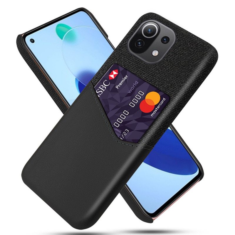 Kuori Xiaomi Mi 11 Lite 4G / 5G / 5G NE Ksq-korttikotelo