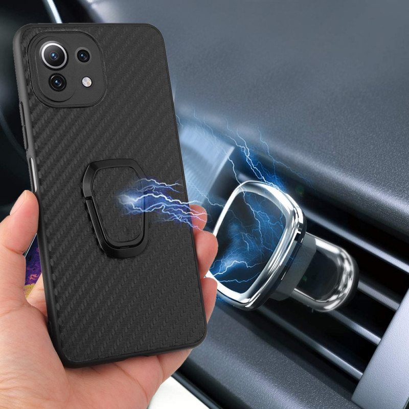 Kuori Xiaomi Mi 11 Lite 4G / 5G / 5G NE Leopard-tyylinen Rengastuki